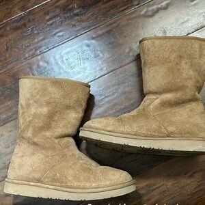 Tan Suede Boots